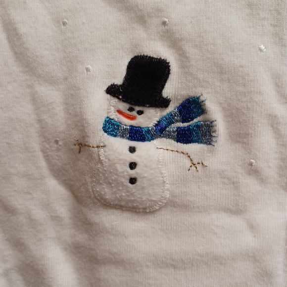 Baby GAP Snowman toddler t shirt - Picture 2 of 9